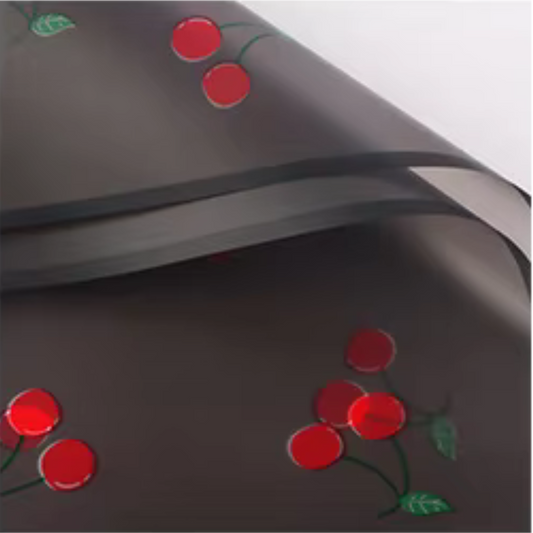 Cherry Design wrapping Clear paper