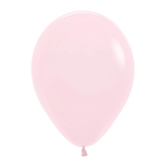 11” Pastel Matte Pink Sempertex (100 CT)