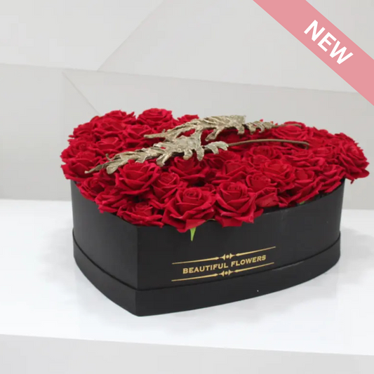 Giant Flower Heart Box sets of 2