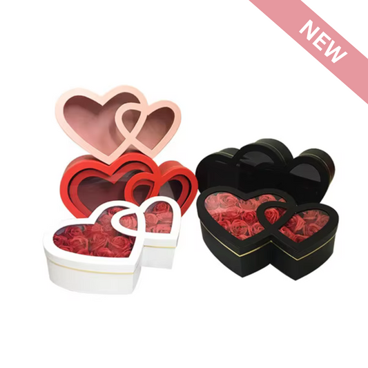 Double Heart Box Set of 2