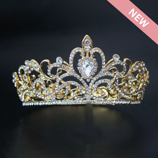 Gold Metal Tiara