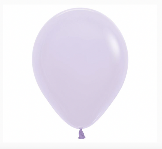 5” Pastel Matte Lilac Sempertex (100 CT)