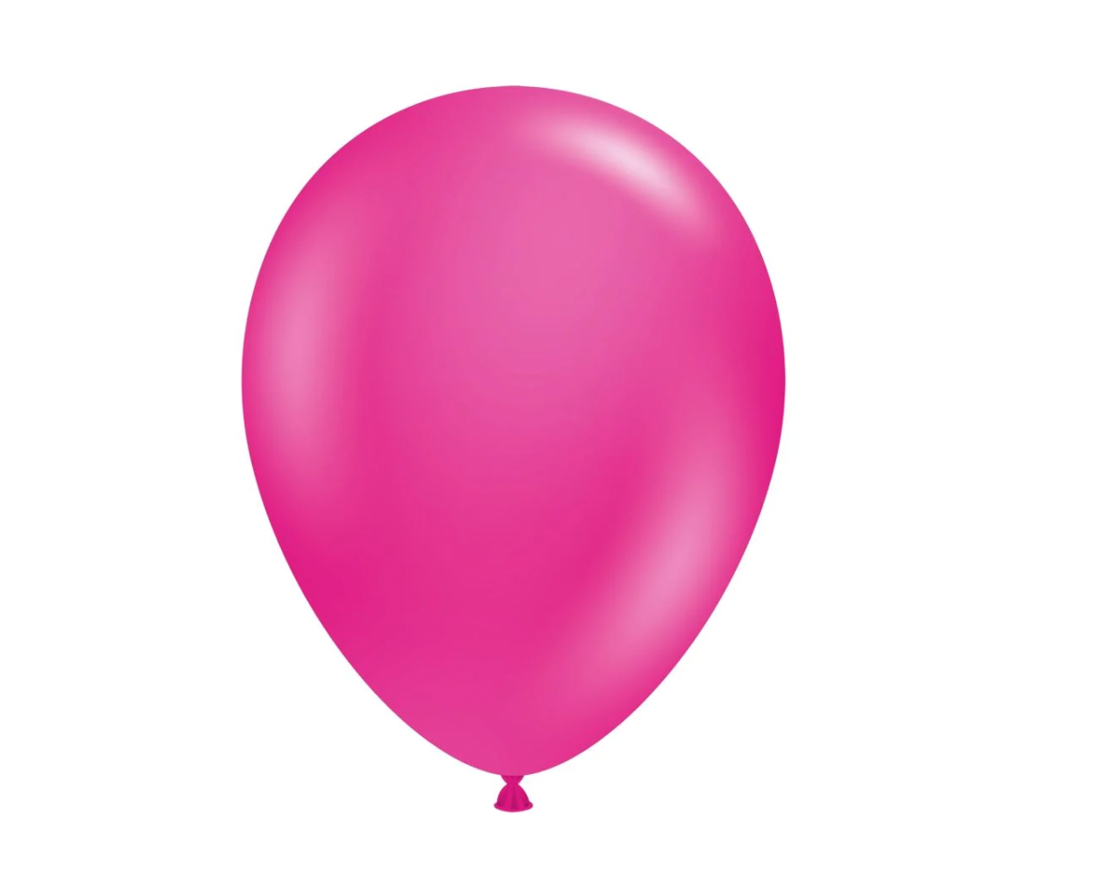 11" Hot pink Tuftex (100ct)