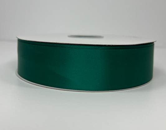 1 1/2" Dark green  Ribbon Double-face 100 Yds