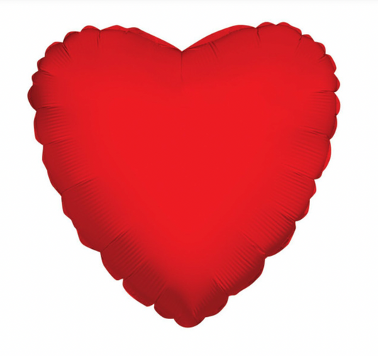 18”  Red Heart Balloon Foil
