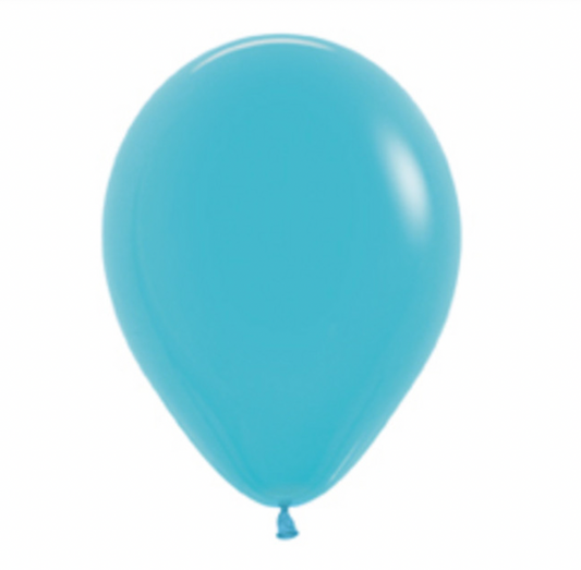 5" Deluxe Turquoise Blue Sempertex (100ct)