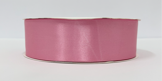 1 1/2" Rose Ribbon single face Satin 100 Yds