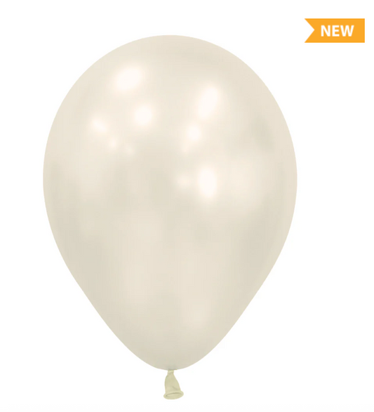 5" Silk Oyster White sempertex (100ct)