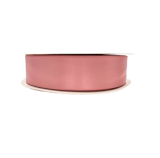 1 1/2" Dusk Pink Ribbon Double-face 100 Yds