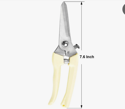 Straight Tip floral scissors