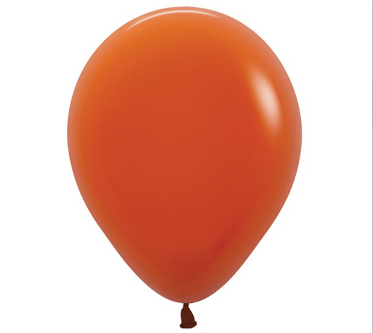 5" Deluxe sunset Orange Sempertex (100ct)