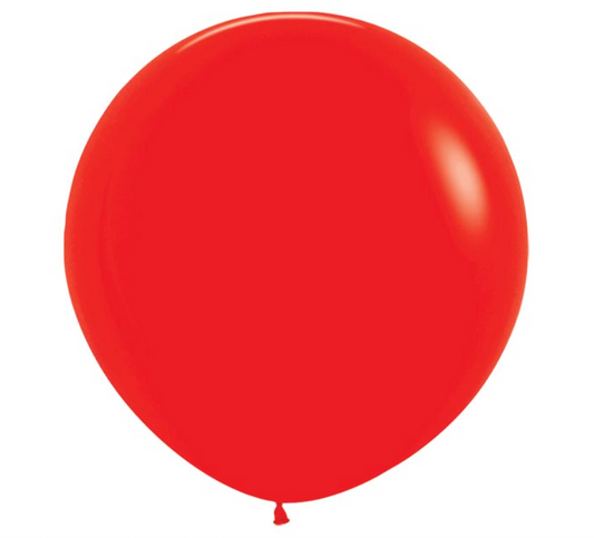 36" Fashion red Sempertex (2ct)