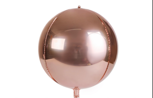 22”Orbz Foil Balloons 1 ct Rose Gold