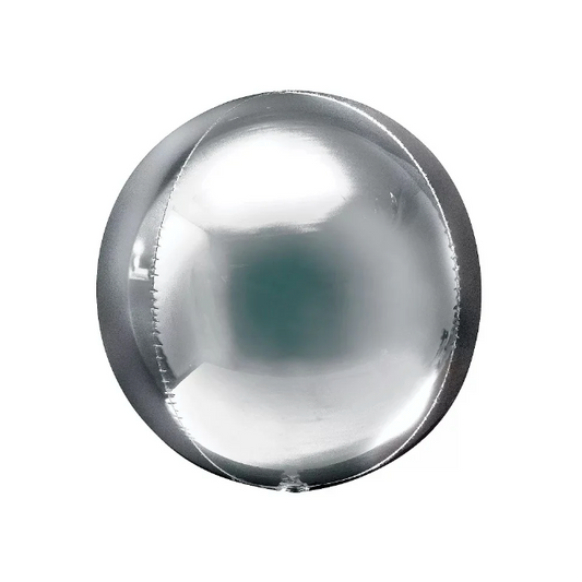 22” Orbz Foil Balloons 1ct Silver