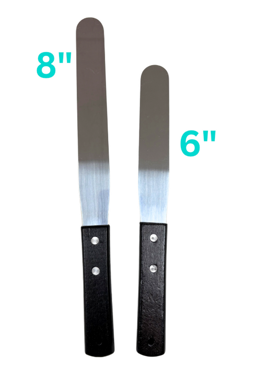 6" cake cream scraper 1ct