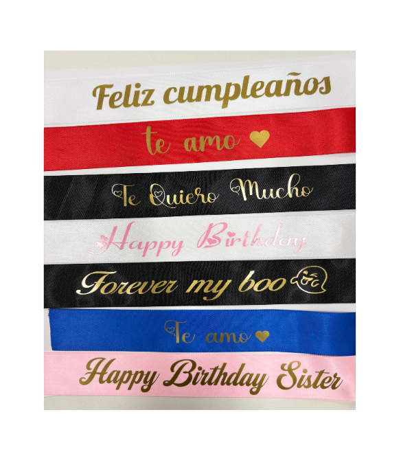 custom ribbon  (1ct)