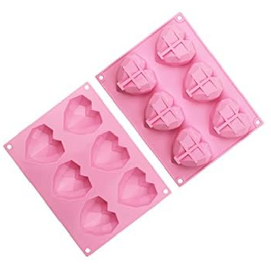 Mini 3D Hears Silicone Mold