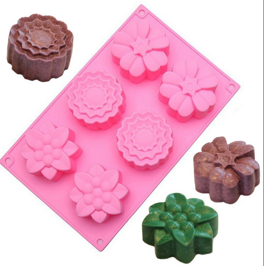 Flowers shape Silicone Mold