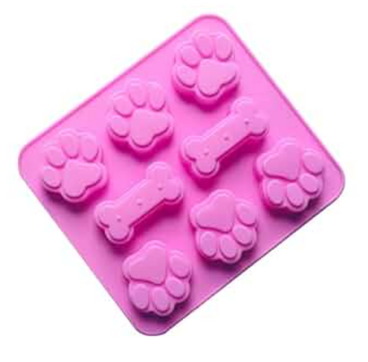 Pet print and bone Silicone Mold