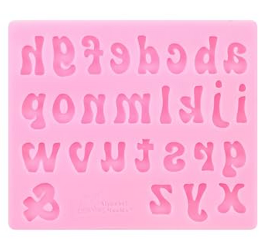 Alphabet letters Silicone Mold