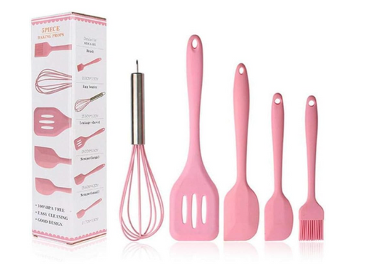 pink baking set