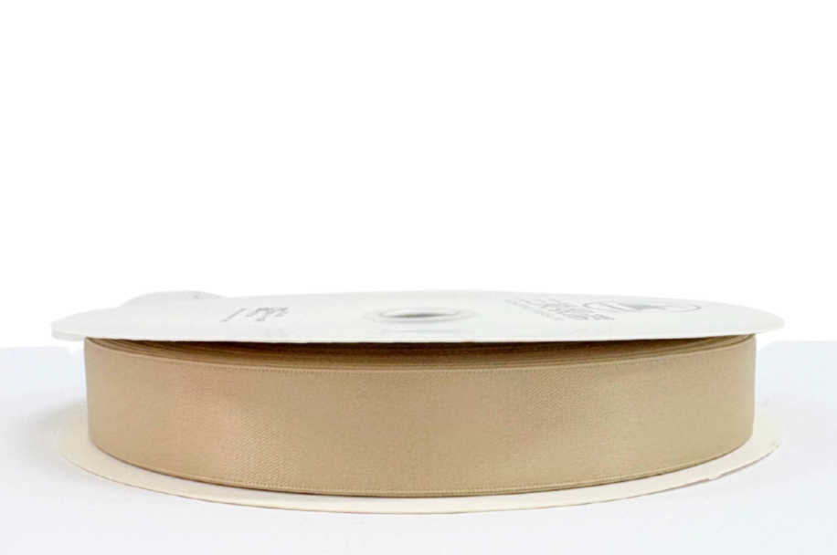 1 inch Almendra Satin Ribbon Double-face 100 Yds