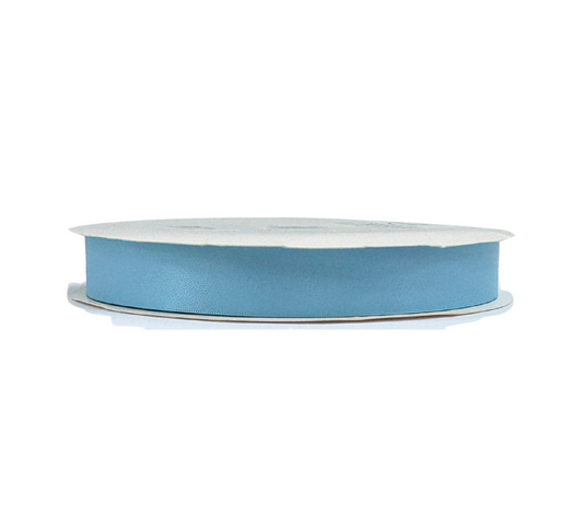 1 inch  Baby Blue  Satin Ribbon Double-face 100 Yds