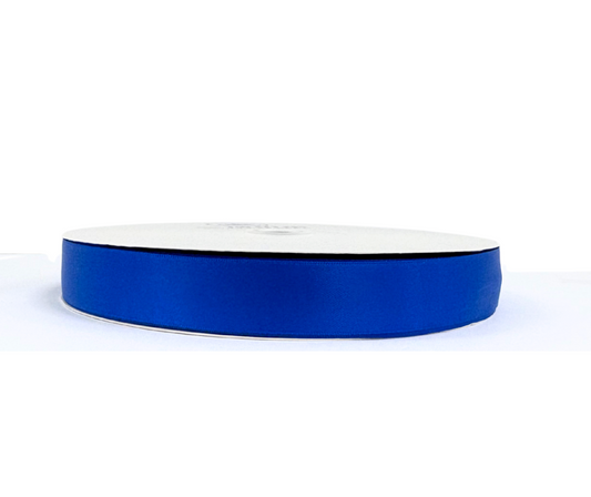 1 inch  Royal Blue Satin Ribbon Double-face 100 Yds