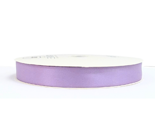 1 inch Lilac Satin Ribbon Double-face 100 Yds