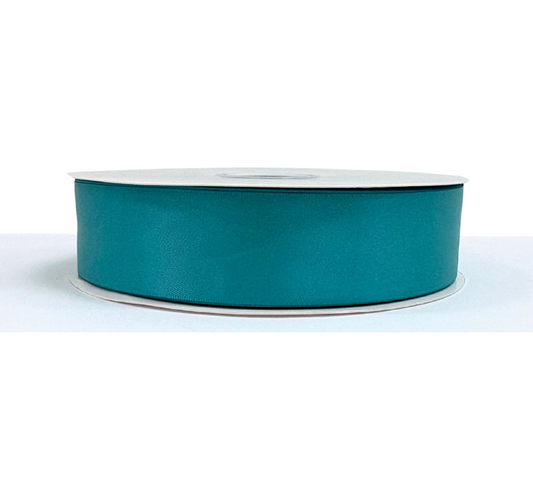 1 1/2" Turquoise  Satin Ribbon Double-face 100 Yds