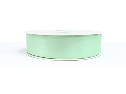 1 1/2"  Mint Blue Satin Ribbon Double-face 100 Yds