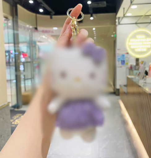 HK-Purple Keychain