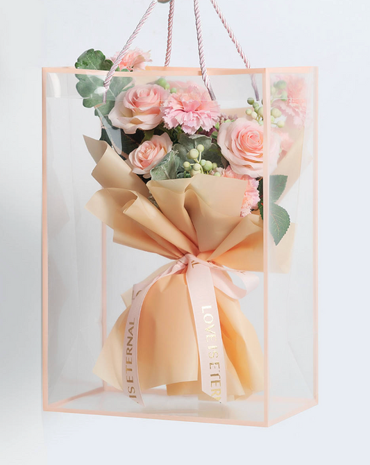 Clear Floral Bag 10ct