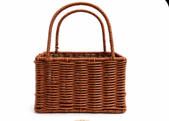 Flower basket Brown