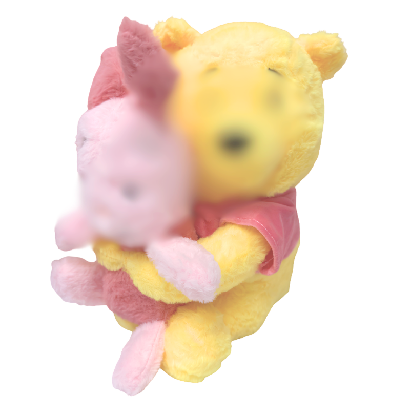 Winnie Holding Pig