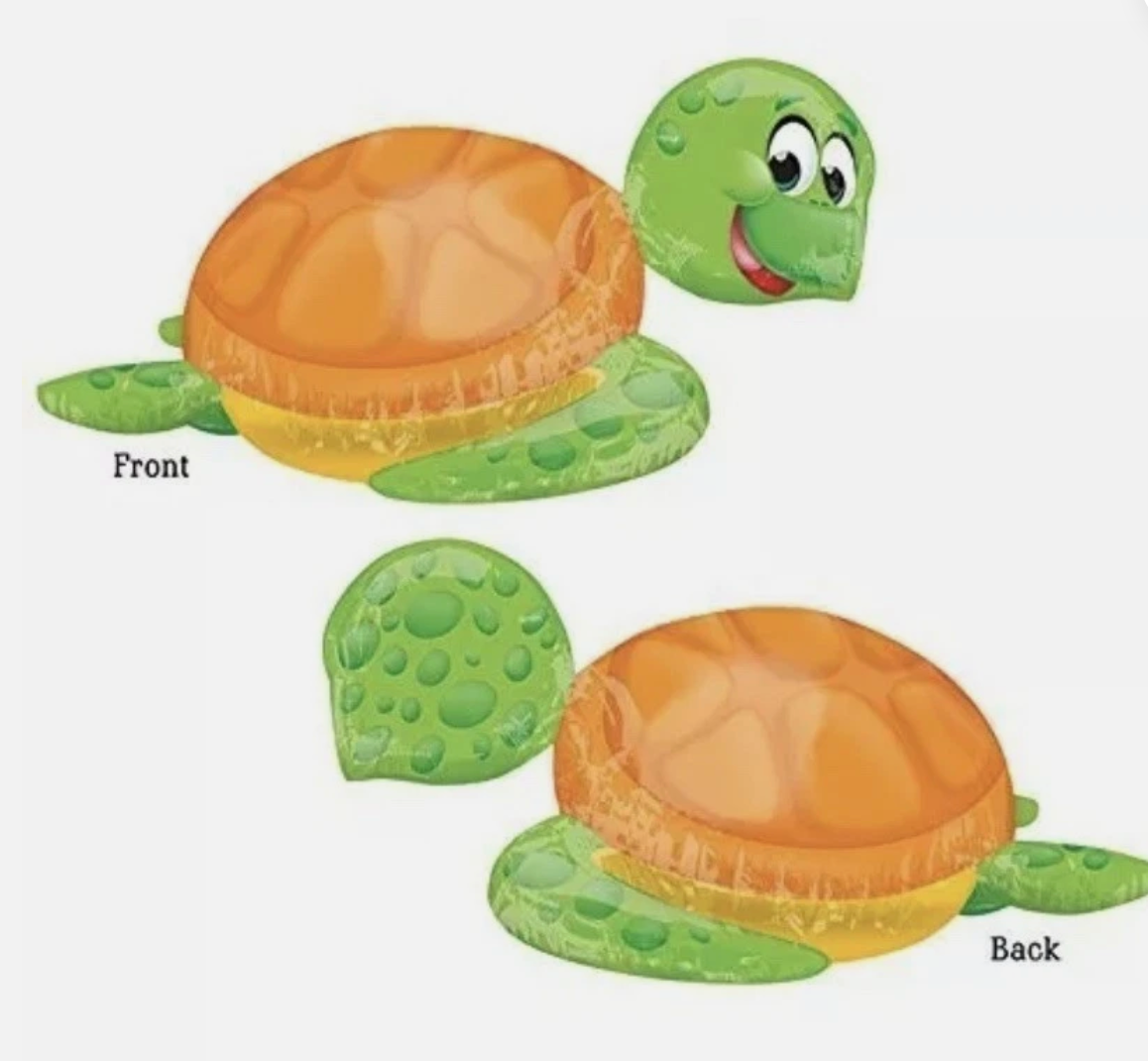 Turtle Foil 31"x20