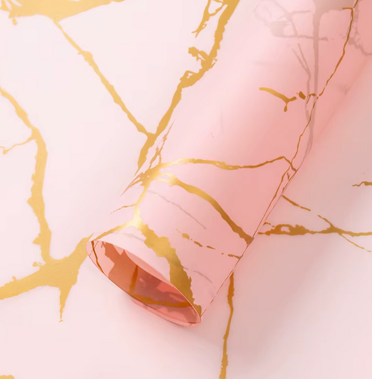 Gold Marble Wrapping paper