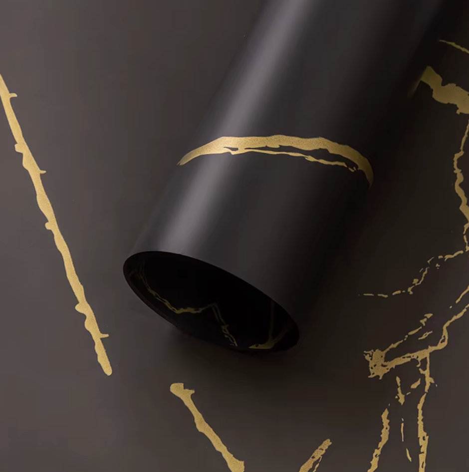 Gold Marble Wrapping paper