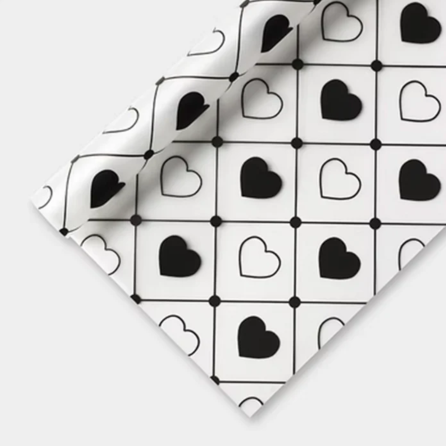 Heart Korean Wrapping Paper
