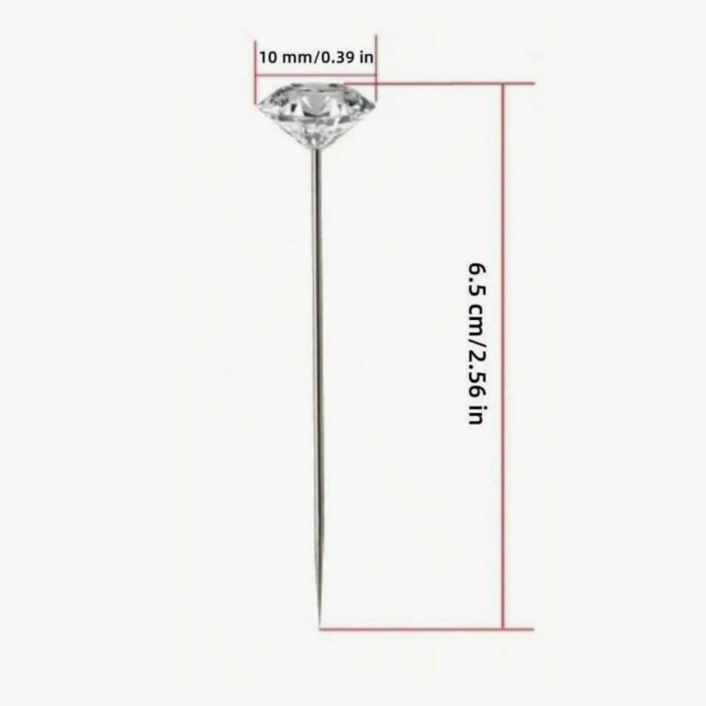 2.5" Diamond Pins