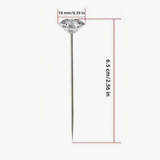 2.5" Diamond Pins