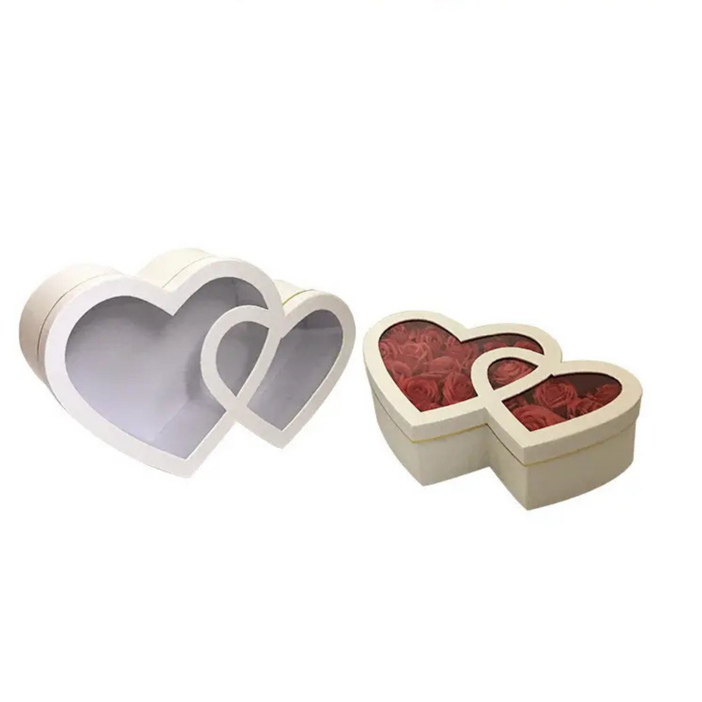 Double Heart Box Set of 2