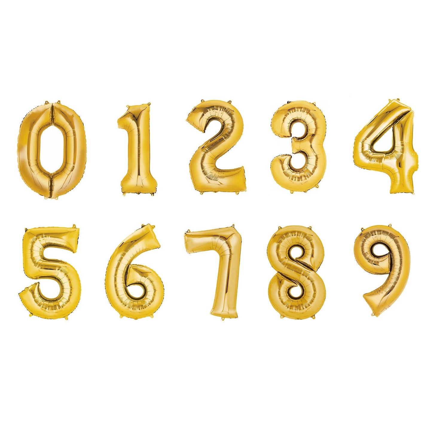 40" Gold Numbers