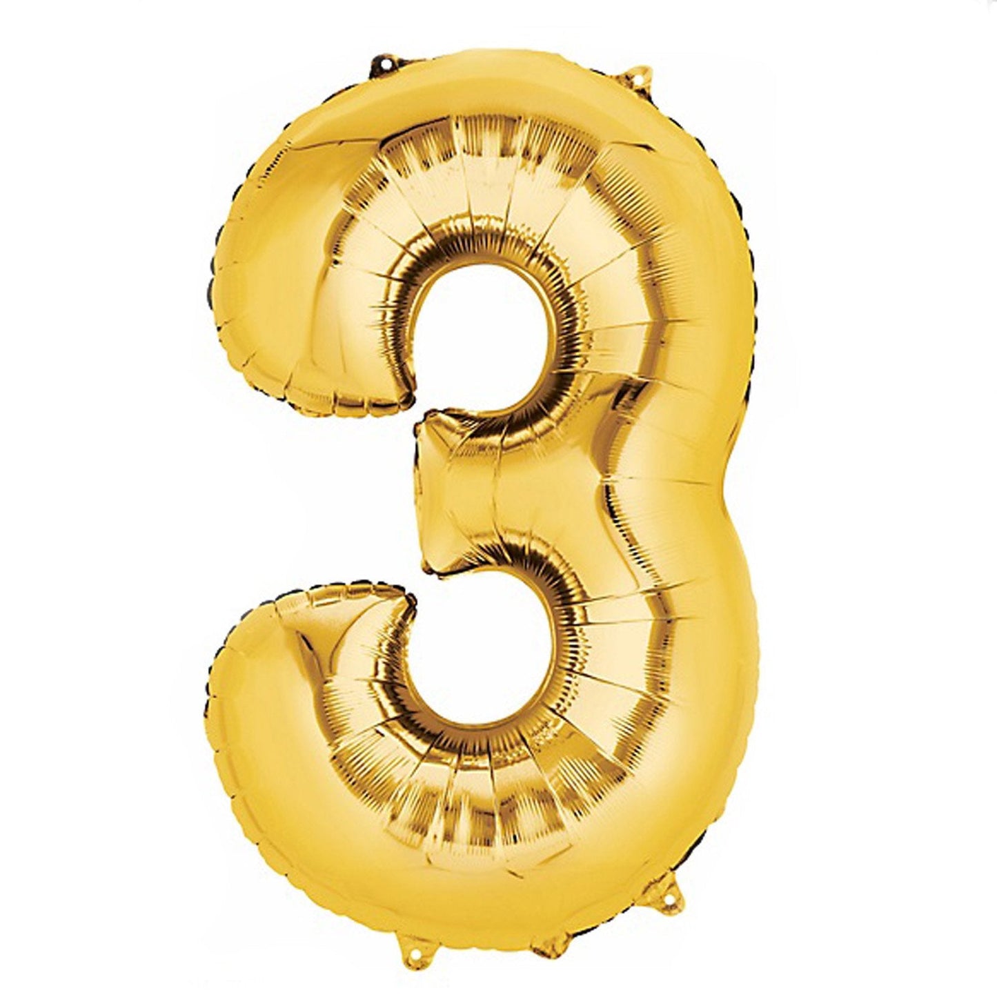 40" Gold Numbers