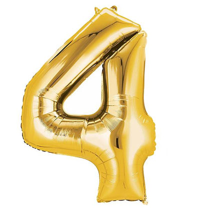 40" Gold Numbers