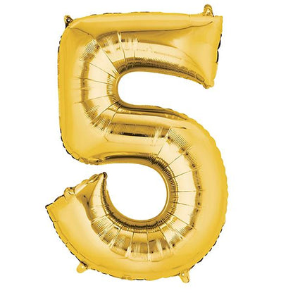 40" Gold Numbers