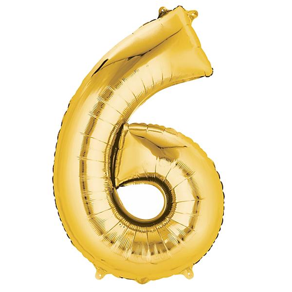 40" Gold Numbers