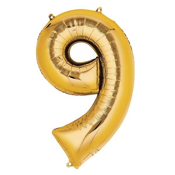 40" Gold Numbers