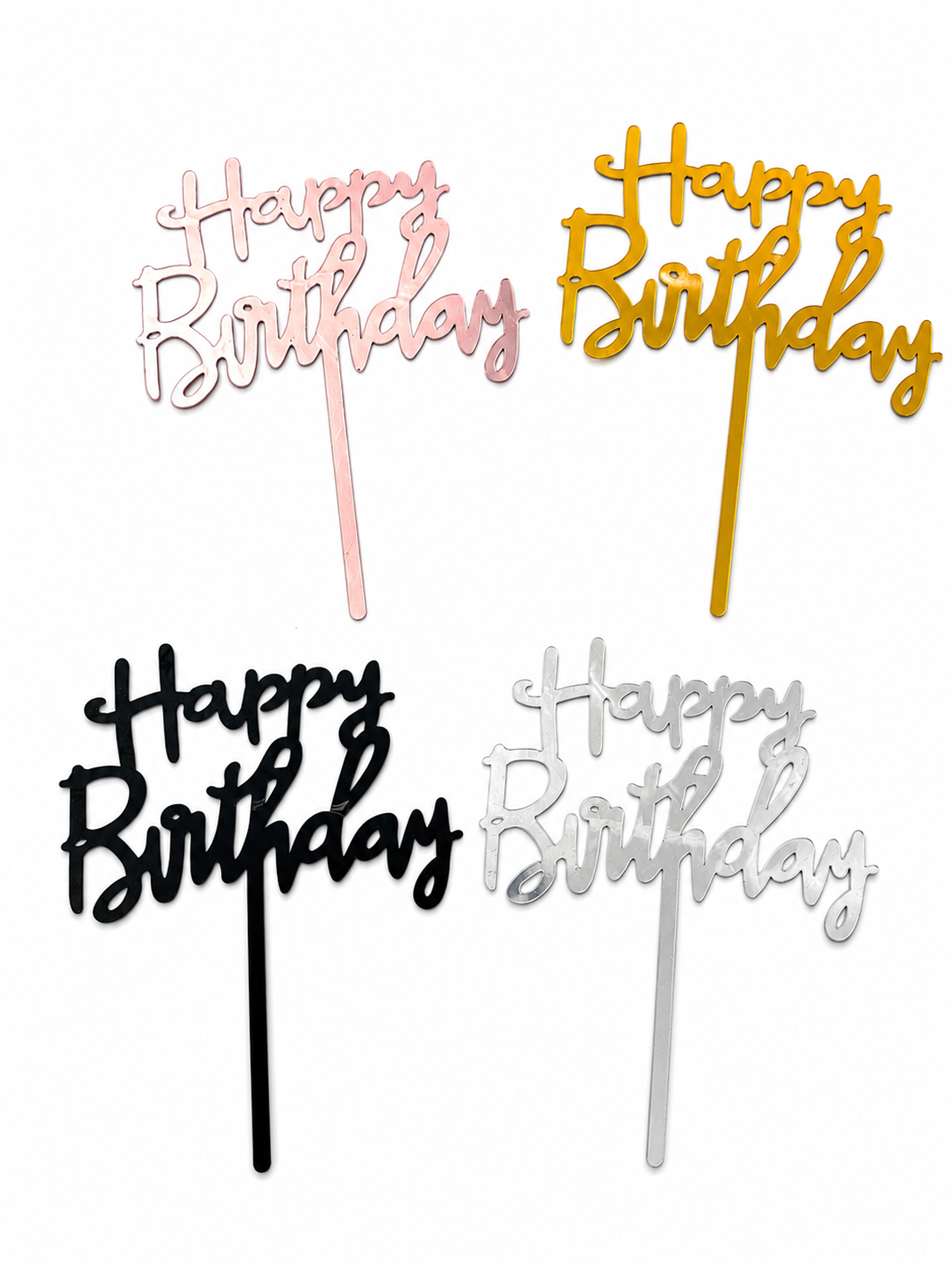 Happy Birthday topper (10ct)