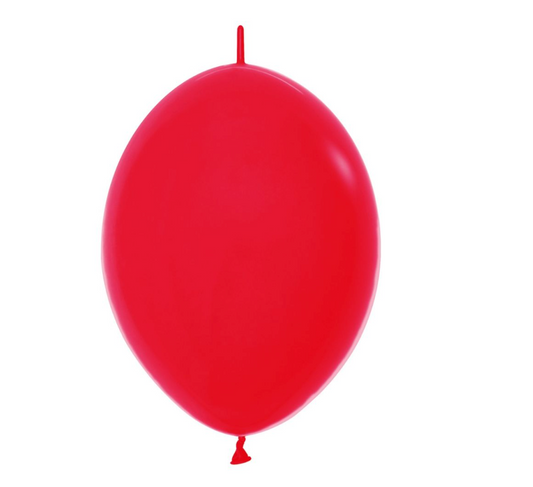 12“ Fashion red Link-o-loon Sempertex (50ct)